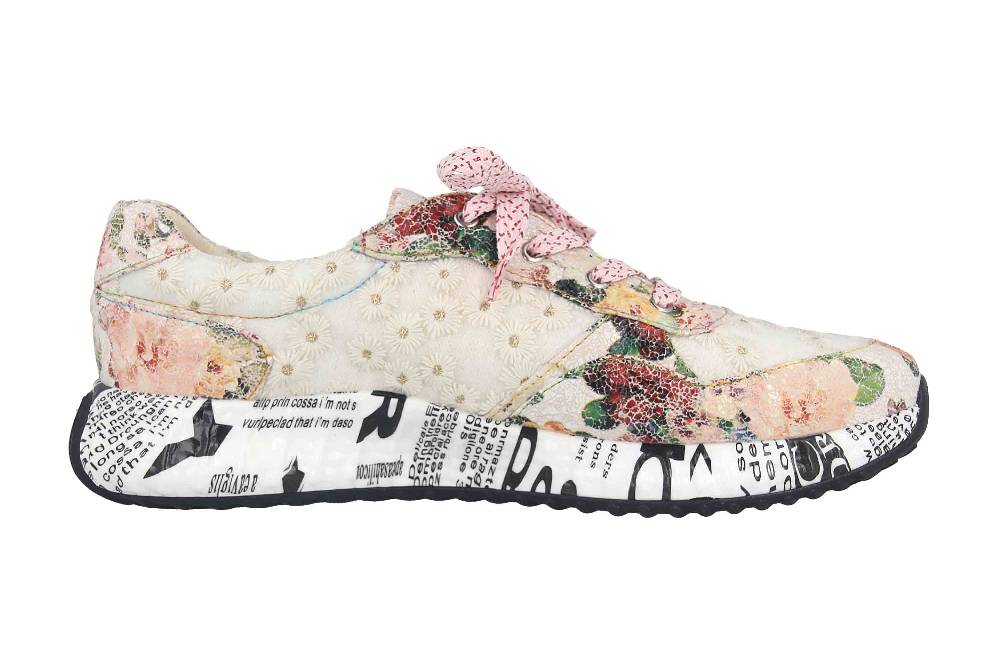 Laura Vita Sneaker in Übergrößen Mehrfarbig BURTON 05 Beige große Damenschuhe Limitierter Zeitrabatt