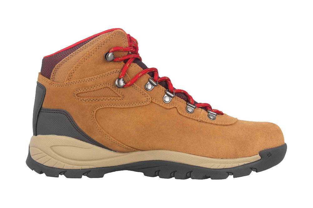 Columbia NEWTON RIDGE™ PLUS WATERPROOF AMPED Trekkingschuhe in Übergrößen Braun BM 4552-286 große Damenschuhe Großer Ausverkauf