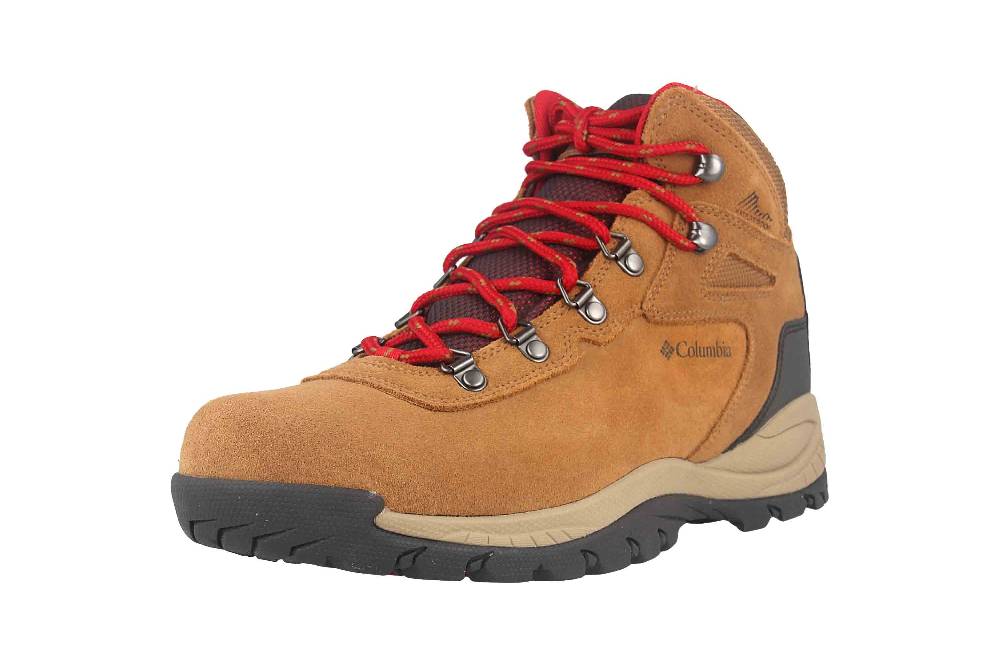 Columbia NEWTON RIDGE™ PLUS WATERPROOF AMPED Trekkingschuhe in Übergrößen Braun BM 4552-286 große Damenschuhe Großer Ausverkauf