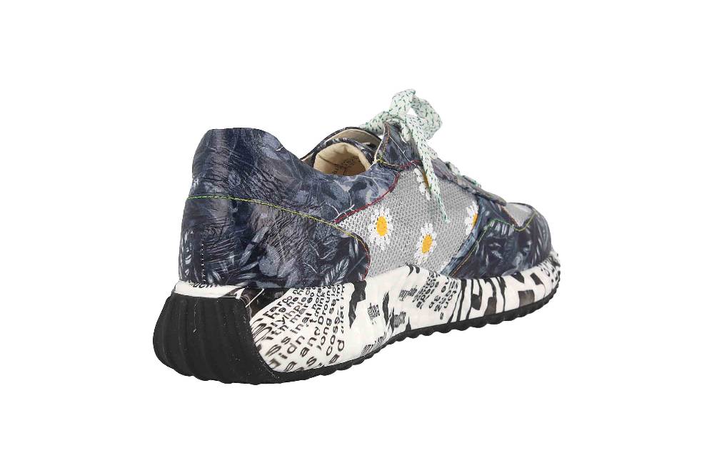 Laura Vita Sneaker in Übergrößen Mehrfarbig BURTON 05 Noir große Damenschuhe Exklusivangebot