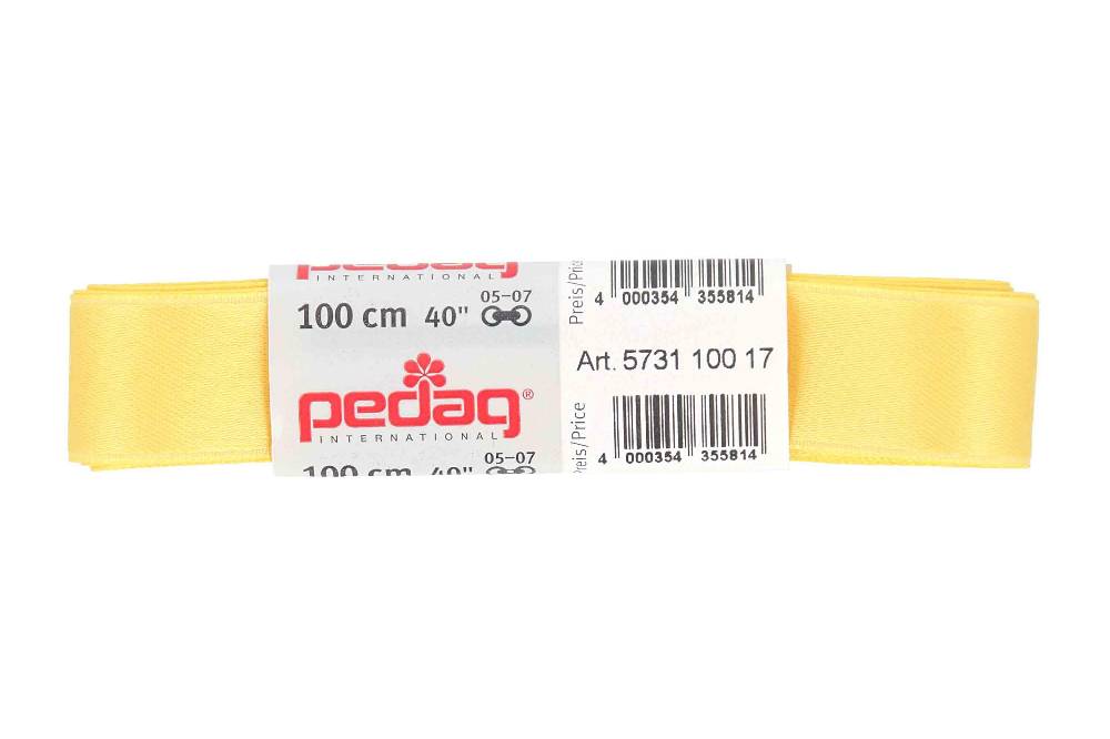 pedag - SATINSENKEL - Schnürsenkel 100 cm (1 Paar) 16 mm breit- Diverse Farben Muttertagsangebot