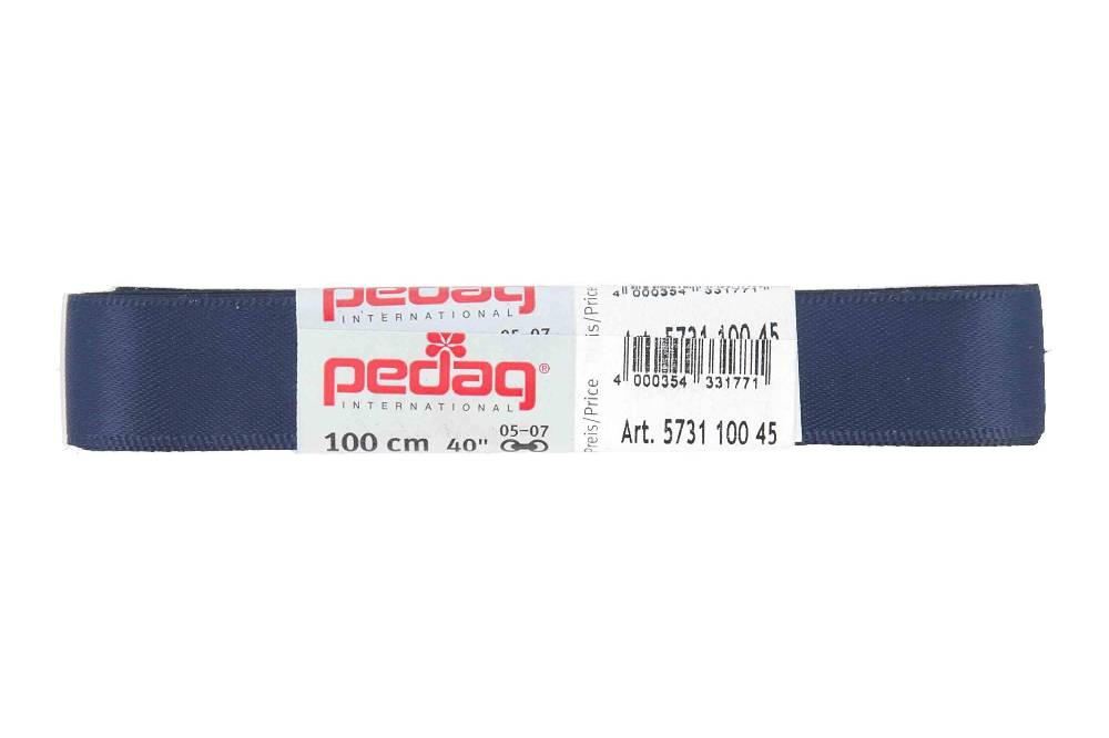 pedag - SATINSENKEL - Schnürsenkel 100 cm (1 Paar) 16 mm breit- Diverse Farben Muttertagsangebot