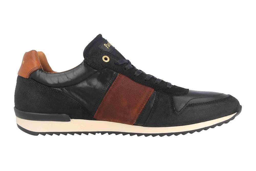 Pantofola d'Oro UMITO UOMO LOW XL Sneaker in Übergrößen Schwarz 10203038.25Y/10203075.25Y große Herrenschuhe Vierteljährliche Förderung