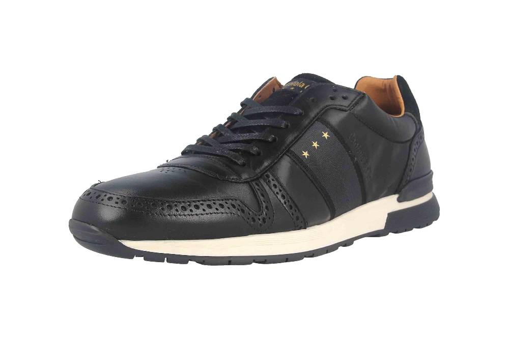Pantofola d'Oro SANGANO UOMO LOW XL Sneaker in Übergrößen Schwarz 10203019.25Y/10203070.25Y große Herrenschuhe Bis zu 55% Rabatt