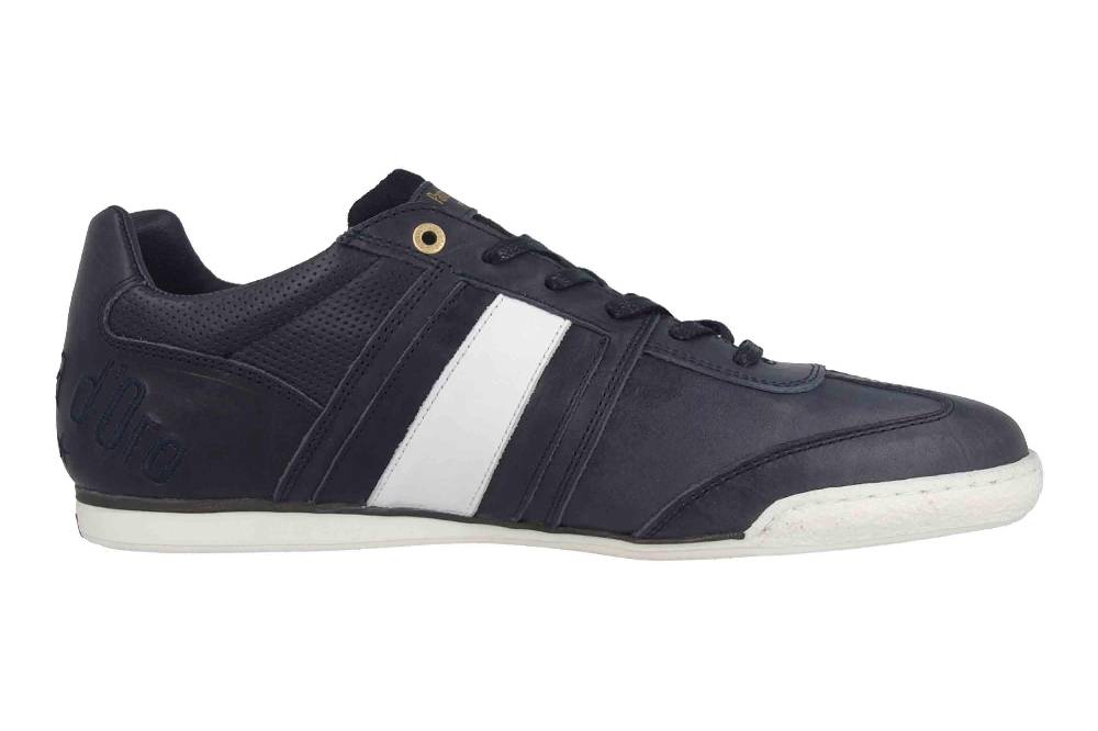 Pantofola d'Oro Imola Romagna Uomo Low Sneaker in Übergrößen Blau 10193037.29Y/10193082.29Y große Herrenschuhe 50% Rabatt mit kostenlosem Versand