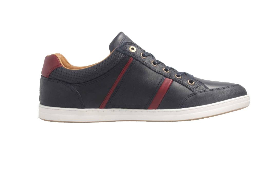 PANTOFOLA D'ORO Sneaker in Übergrößen Blau große Herrenschuhe Black Friday Preise