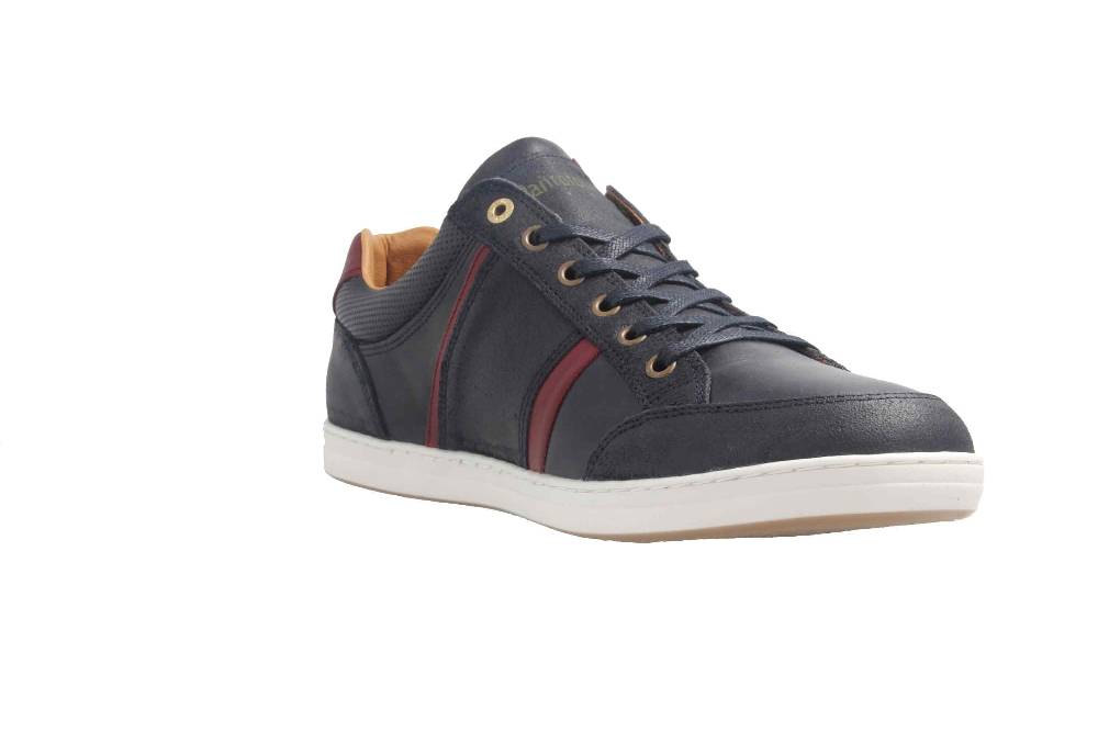 PANTOFOLA D'ORO Sneaker in Übergrößen Blau große Herrenschuhe Black Friday Preise