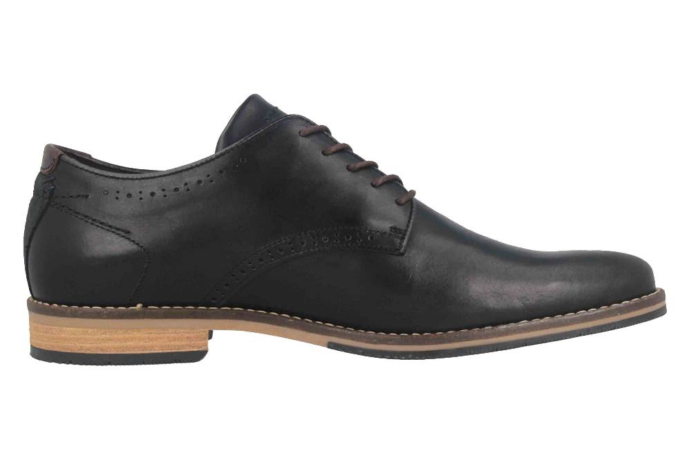 Bullboxer Halbschuhe in Übergrößen Schwarz 773K25263B2495SU39 große Herrenschuhe Verkauf