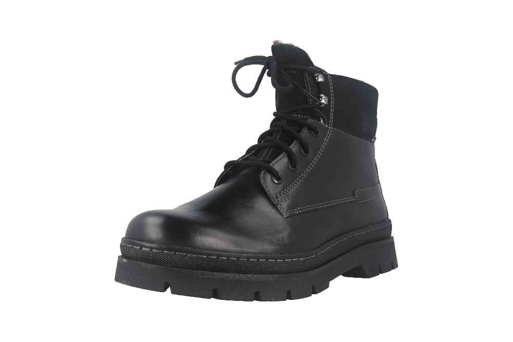 Fretz Men Zoran Boots in Übergrößen Schwarz 2413.8471-51 große Herrenschuhe im Angebot