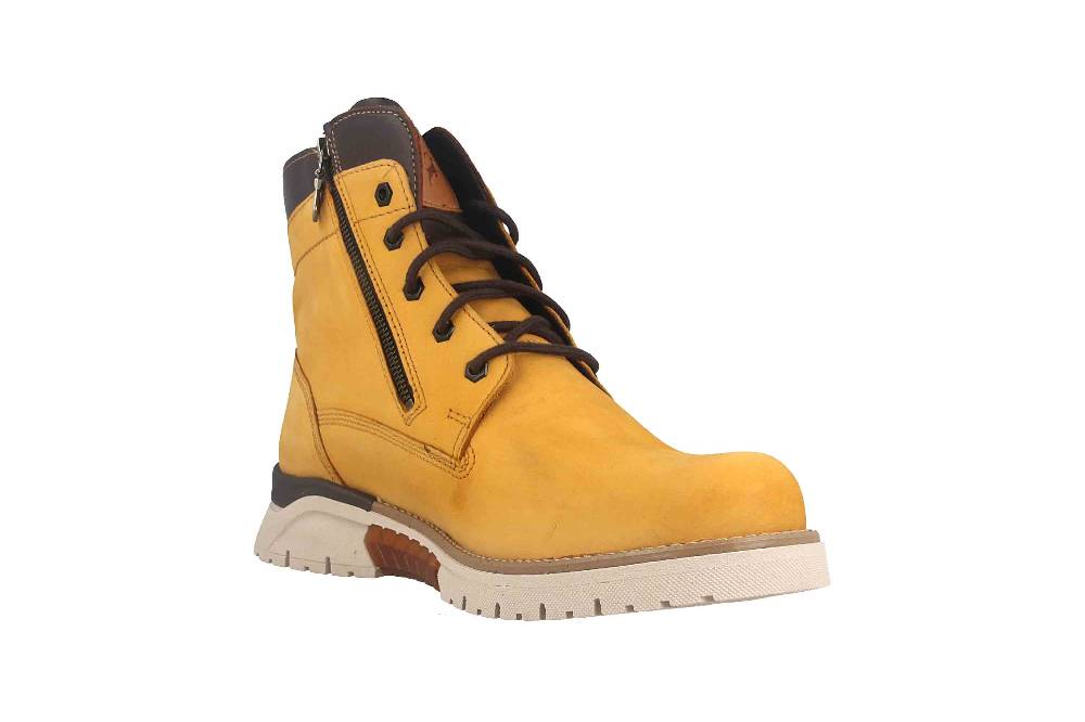 Fretz Men Cooper Boots in Übergrößen Gelb 1326.1416-45 große Herrenschuhe Günstiger Verkauf