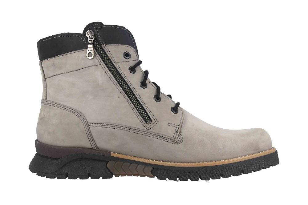 Fretz Men Cooper Boots in Übergrößen Grau 1326.1416-95 große Herrenschuhe Fabrikverkauf