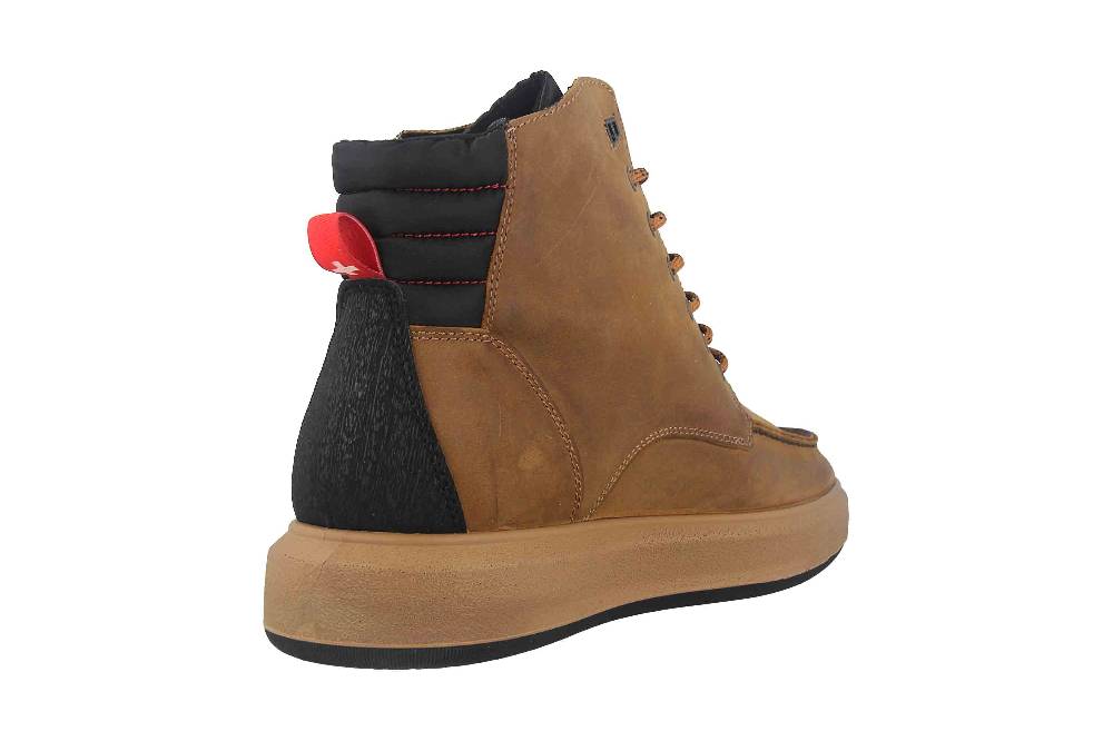 Fretz Men Sem Boots in Übergrößen Braun 4412.2418-20 große Herrenschuhe Meist gekauft