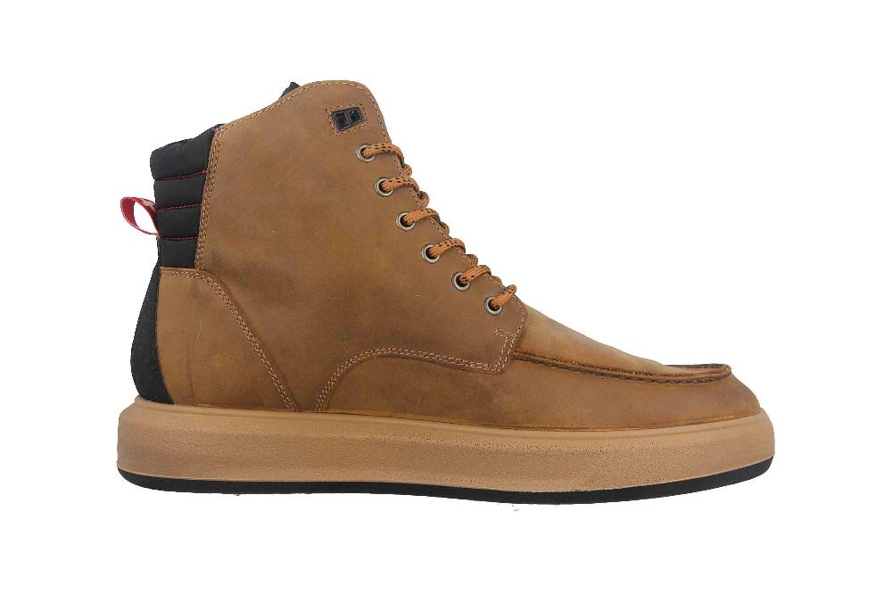 Fretz Men Sem Boots in Übergrößen Braun 4412.2418-20 große Herrenschuhe Meist gekauft