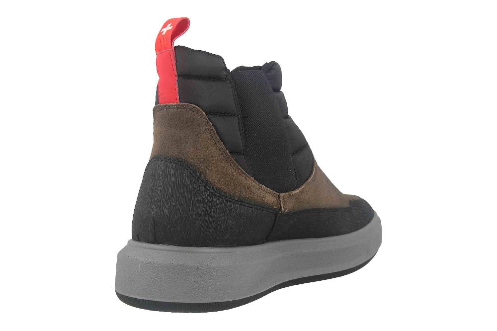 Fretz Men Sem Stiefeletten in Übergrößen Grau 4414.2489-69 große Herrenschuhe Blitzverkäufe