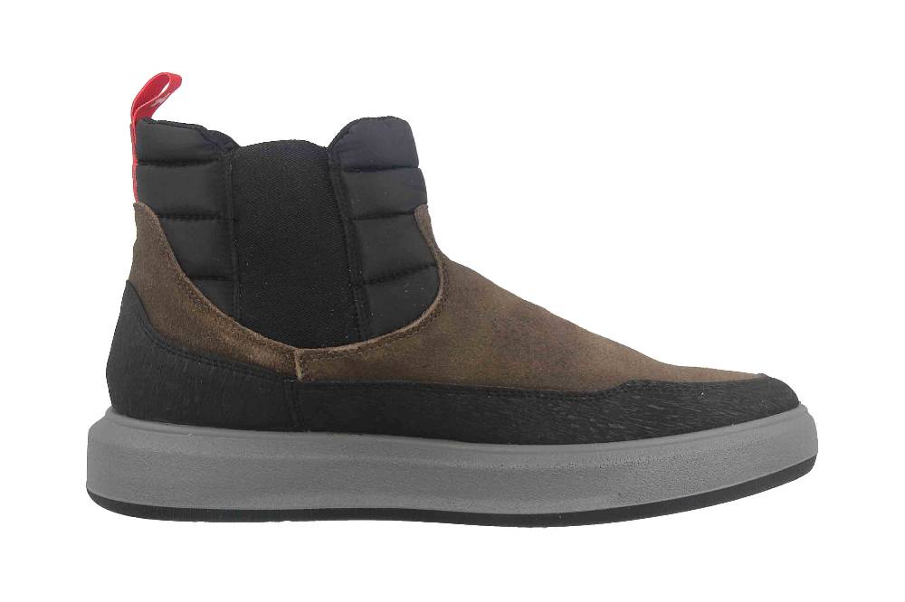 Fretz Men Sem Stiefeletten in Übergrößen Grau 4414.2489-69 große Herrenschuhe Blitzverkäufe