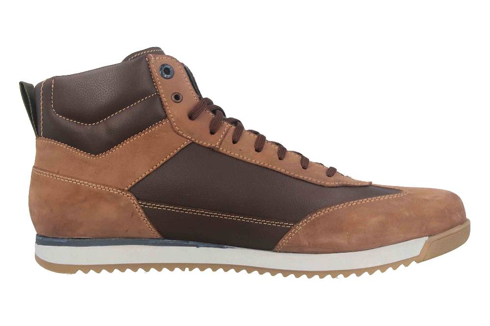 Fretz Men Tobias Stiefel in Übergrößen Braun 6660.2916-80 große Herrenschuhe Sonderangebot