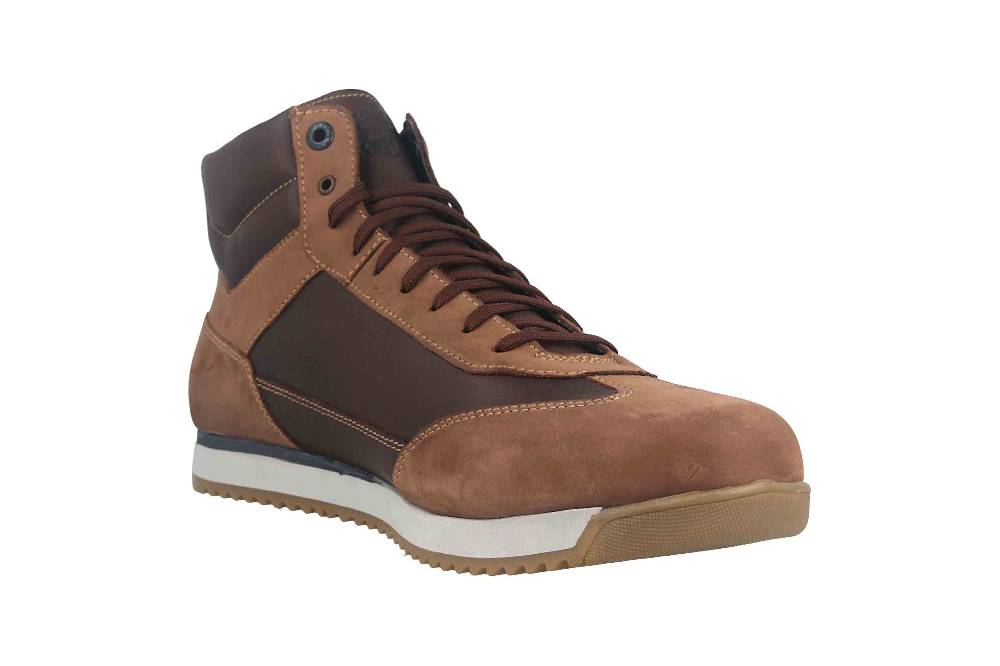 Fretz Men Tobias Stiefel in Übergrößen Braun 6660.2916-80 große Herrenschuhe Sonderangebot