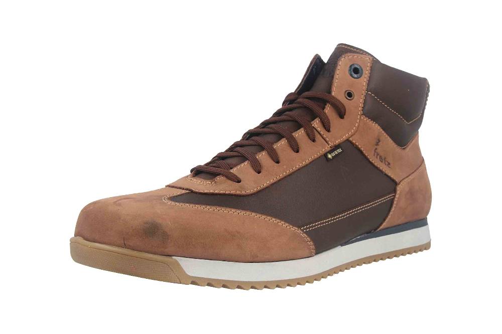 Fretz Men Tobias Stiefel in Übergrößen Braun 6660.2916-80 große Herrenschuhe Sonderangebot