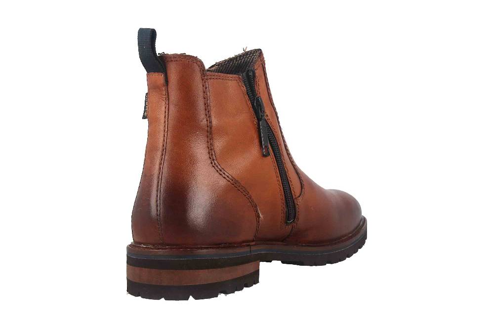 Fretz Men Milano Stiefeletten in Übergrößen Braun 6333.9728-37 große Herrenschuhe Rabatt