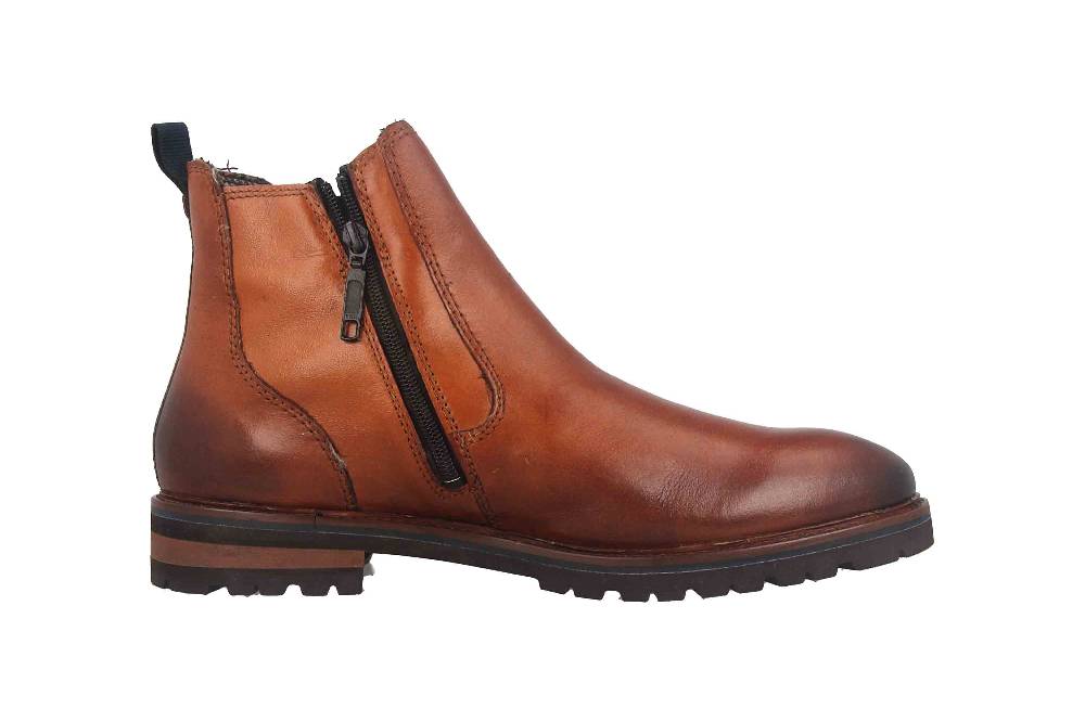 Fretz Men Milano Stiefeletten in Übergrößen Braun 6333.9728-37 große Herrenschuhe Rabatt