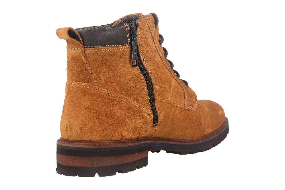 Fretz Men Milano Boots in Übergrößen Braun 6330.9719-89 große Herrenschuhe Günstig kaufen
