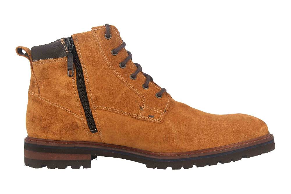 Fretz Men Milano Boots in Übergrößen Braun 6330.9719-89 große Herrenschuhe Günstig kaufen