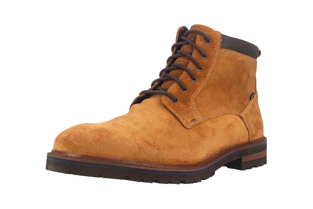 Fretz Men Milano Boots in Übergrößen Braun 6330.9719-89 große Herrenschuhe Günstig kaufen