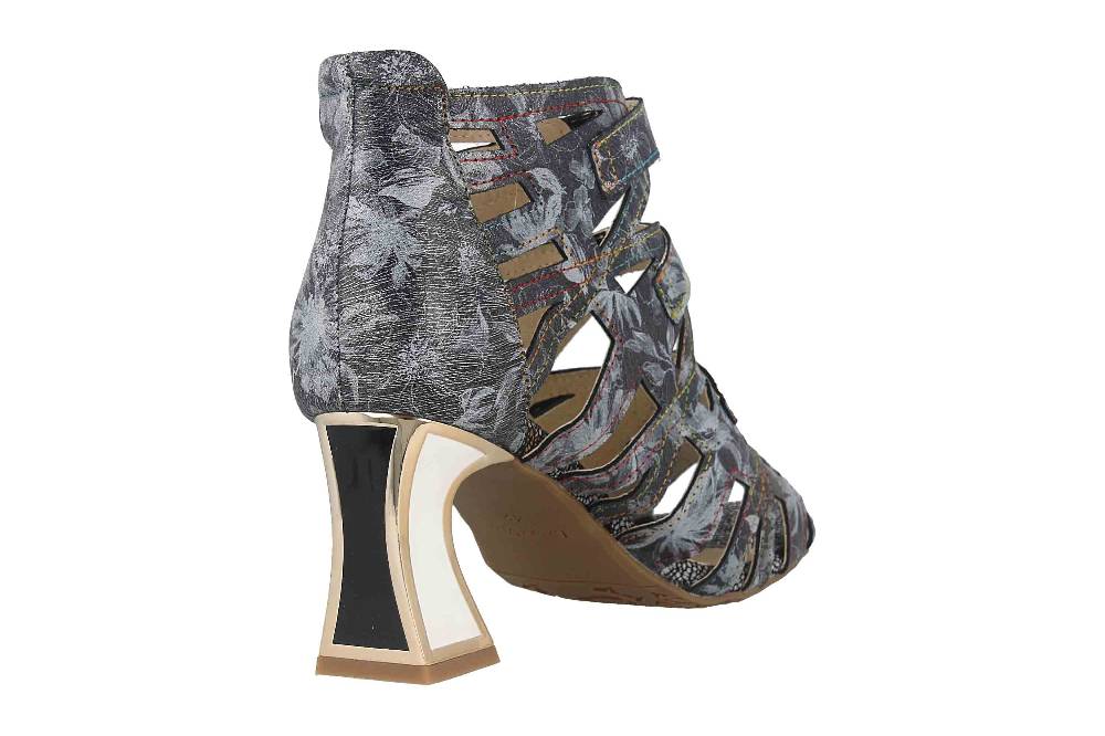 Laura Vita Sandaletten in Übergrößen Mehrfarbig JACBO 01 Acier große Damenschuhe Flash Sale
