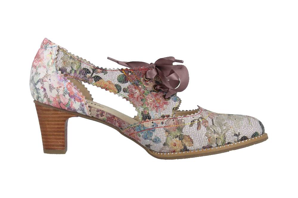 Laura Vita Pumps in Übergrößen Mehrfarbig ELCODIEO 0422 Café große Damenschuhe Saisonschlussverkauf