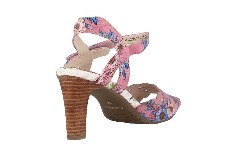 Laura Vita Sandaletten in Übergrößen Mehrfarbig ALBANE 51 Lilas große Damenschuhe Valentinstagsangebot