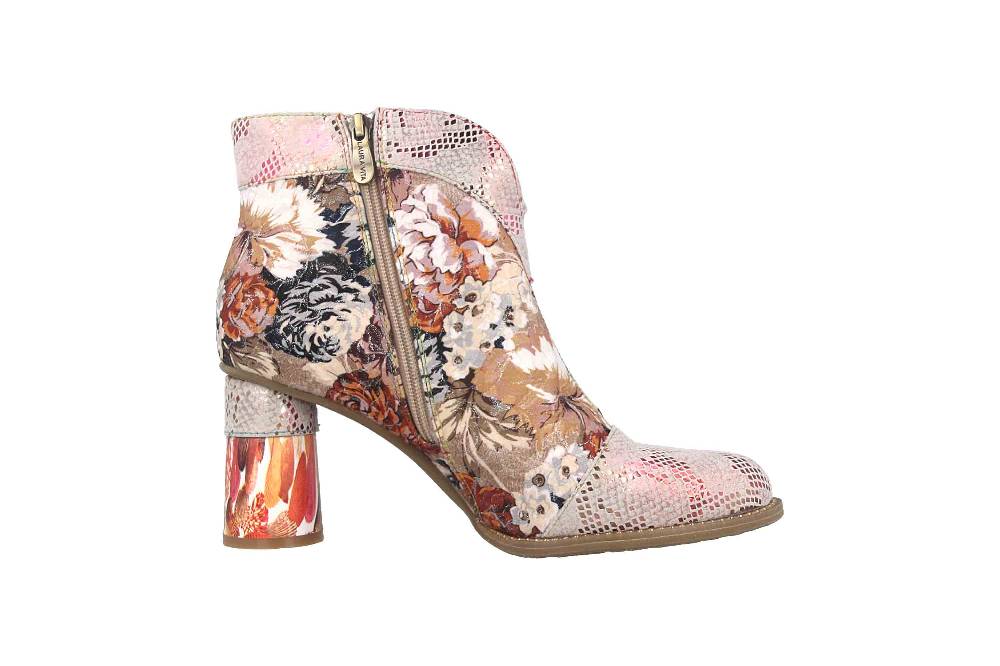 Laura Vita Stiefeletten in Übergrößen Mehrfarbig GUCSTOO 10 Beige große Damenschuhe Lagerräumung