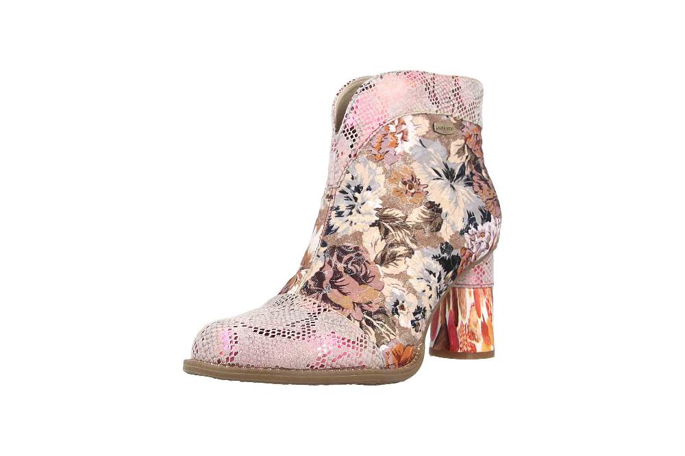 Laura Vita Stiefeletten in Übergrößen Mehrfarbig GUCSTOO 10 Beige große Damenschuhe Lagerräumung