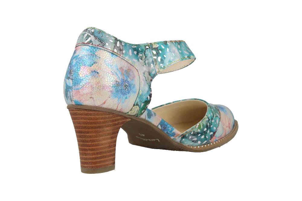 Laura Vita Pumps in Übergrößen Mehrfarbig ELCODIEO 232 Turquoise große Damenschuhe Online Outlet