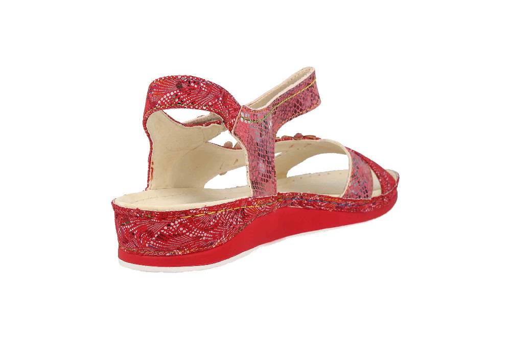 Laura Vita Sandalen in Übergrößen Mehrfarbig BRCUELO 81 Cerise große Damenschuhe Blitzangebot