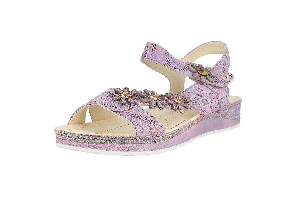 Laura Vita Sandalen in Übergrößen Mehrfarbig BRCUELO 81 Lilas große Damenschuhe Neuheiten