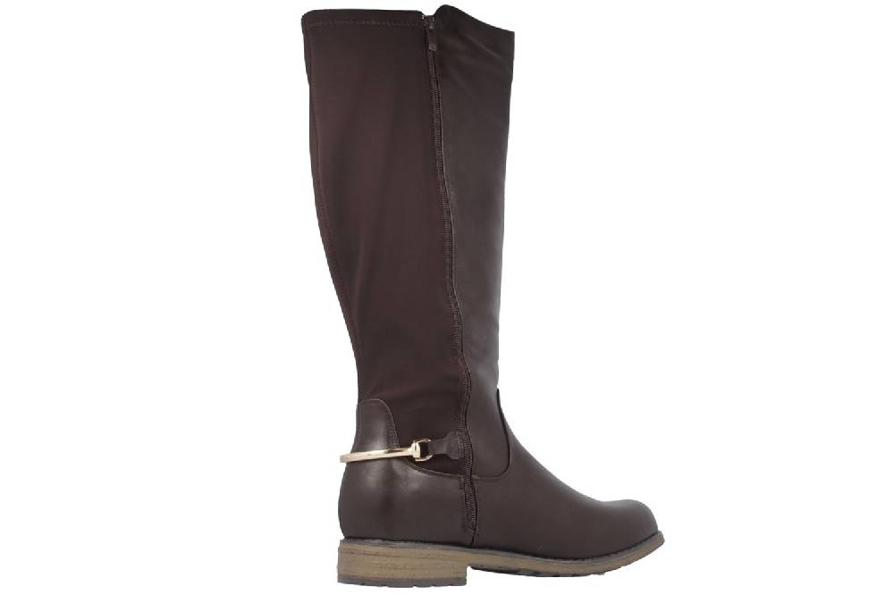 Fitters Footwear Stiefel in Übergrößen 2823951 Braun Maja große Damenschuhe Räumungsverkauf