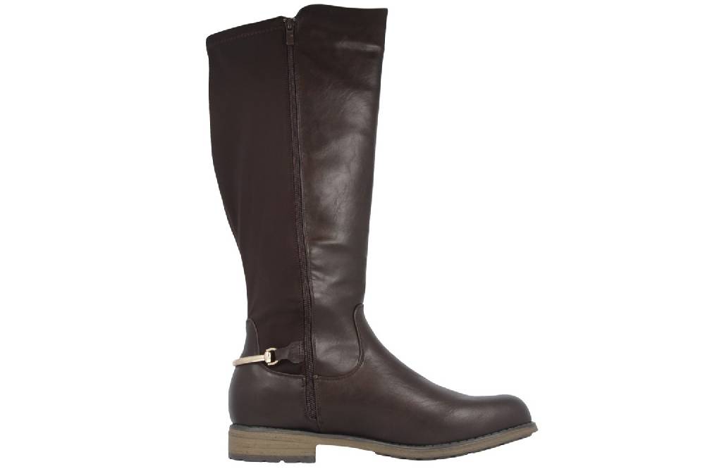 Fitters Footwear Stiefel in Übergrößen 2823951 Braun Maja große Damenschuhe Räumungsverkauf