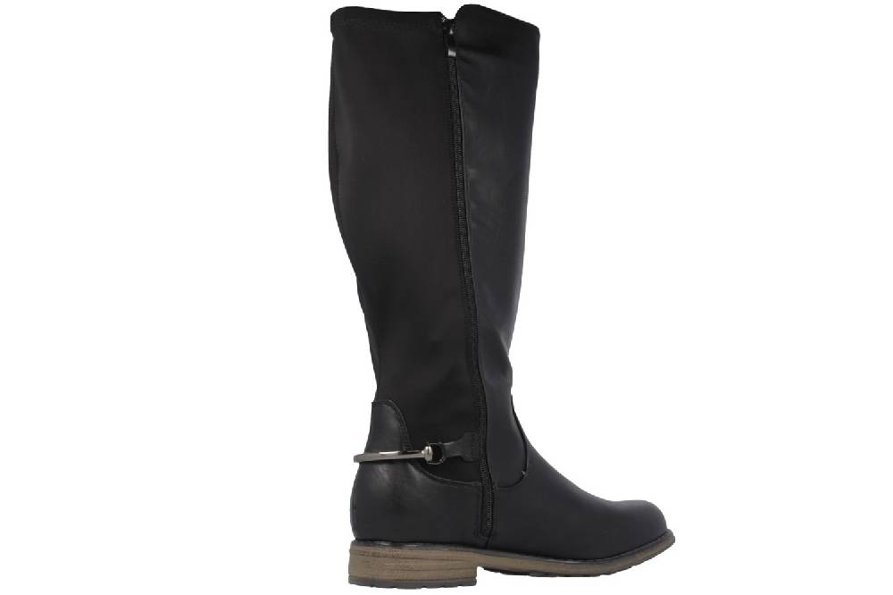 Fitters Footwear Stiefel in Übergrößen Schwarz 2.823951 Black große Damenschuhe Kauf eins, bekomm eins gratis