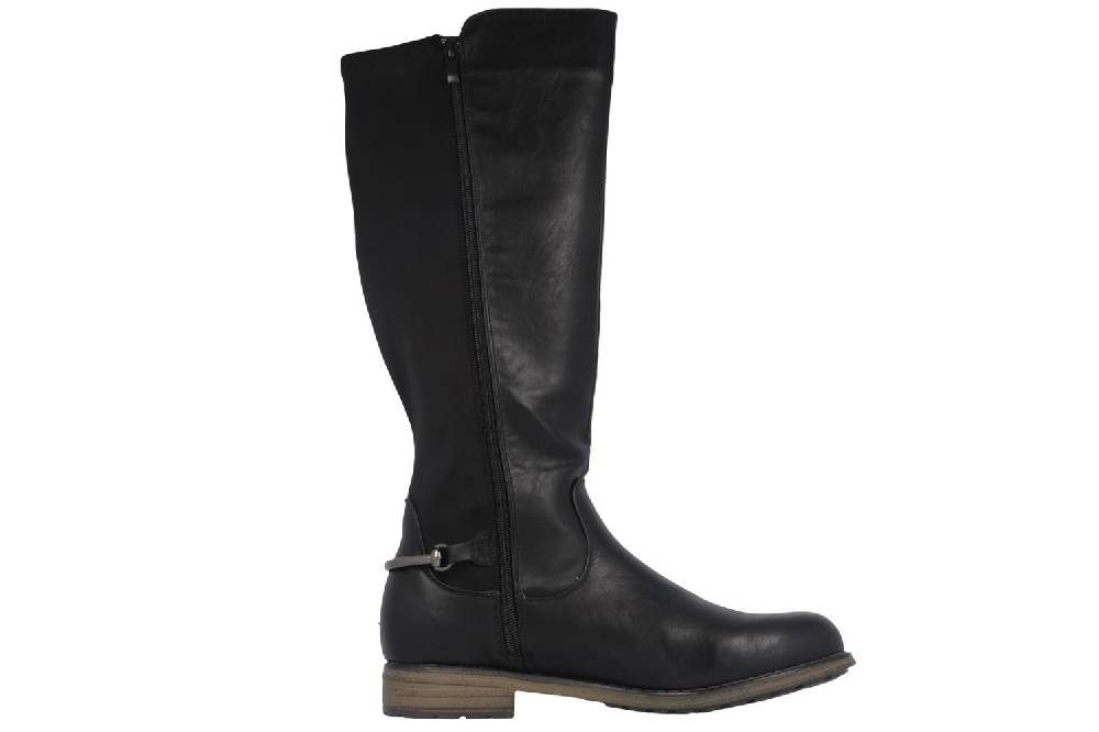 Fitters Footwear Stiefel in Übergrößen Schwarz 2.823951 Black große Damenschuhe Kauf eins, bekomm eins gratis