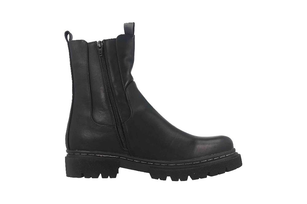 Fitters Footwear Cara Stiefeletten in Übergrößen Schwarz 2.AC3801 Black große Damenschuhe Bis zu 60% Rabatt