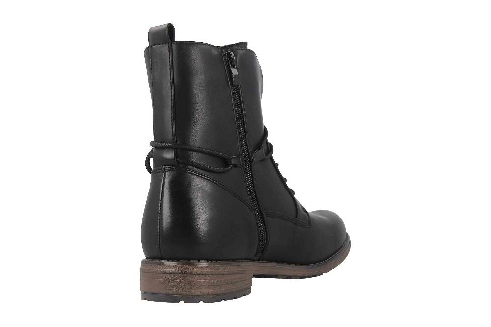 Fitters Footwear Vera Stiefeletten in Übergrößen Schwarz 2.252323 Black große Damenschuhe Bis zu 65% Rabatt