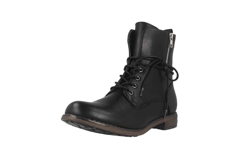 Fitters Footwear Vera Stiefeletten in Übergrößen Schwarz 2.252323 Black große Damenschuhe Bis zu 65% Rabatt
