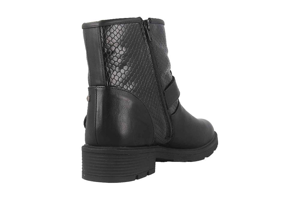 Fitters Footwear Lexi Stiefeletten in Übergrößen Schwarz 2.237232 Black große Damenschuhe Nur für heute