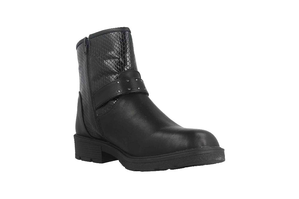 Fitters Footwear Lexi Stiefeletten in Übergrößen Schwarz 2.237232 Black große Damenschuhe Nur für heute
