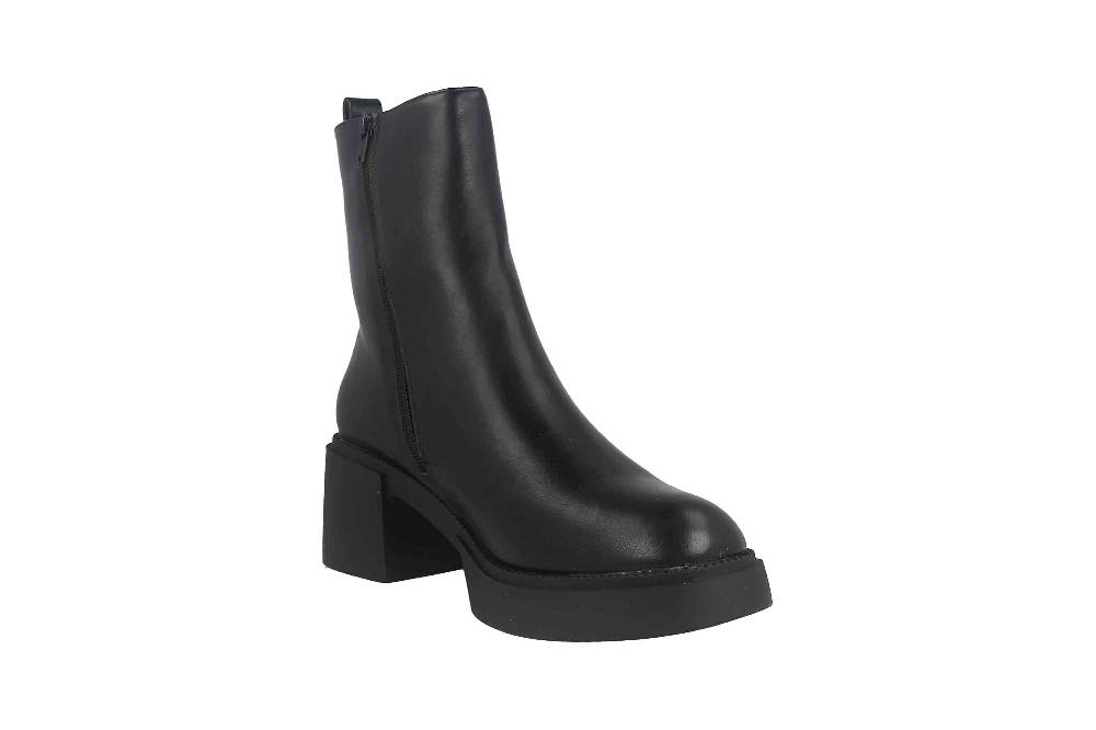Fitters Footwear Pia Stiefeletten in Übergrößen Schwarz 2TT0301402 Black große Damenschuhe Bis zu 55% Rabatt