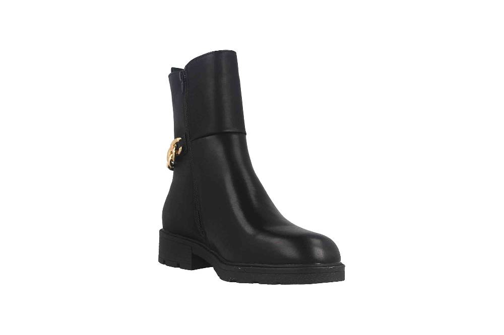 Fitters Footwear Rabea Stiefeletten in Übergrößen Schwarz 2AA0381301 Black große Damenschuhe Riesige Rabatte