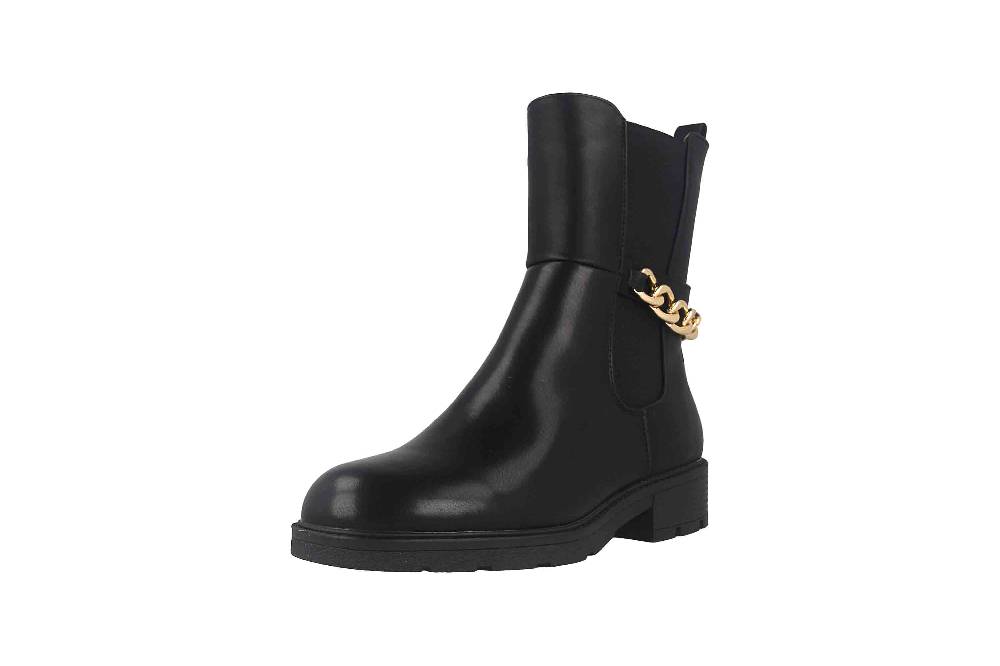 Fitters Footwear Rabea Stiefeletten in Übergrößen Schwarz 2AA0381301 Black große Damenschuhe Riesige Rabatte