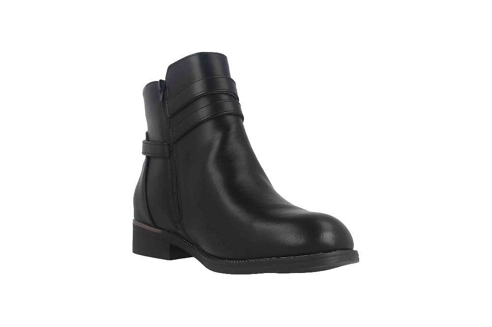 Fitters Footwear Sina Stiefeletten in Übergrößen Schwarz 2AA0211306 Black große Damenschuhe Begrenzt auf 3 Tage