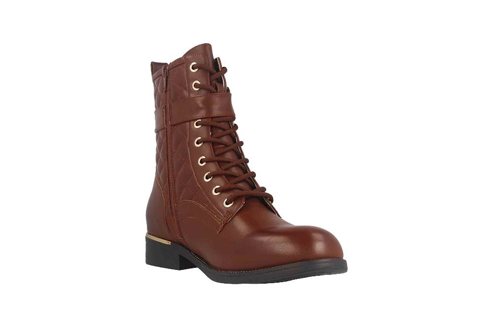 Fitters Footwear Kata Stiefeletten in Übergrößen Braun 2AA0210203 Cognac große Damenschuhe Speichern exportieren