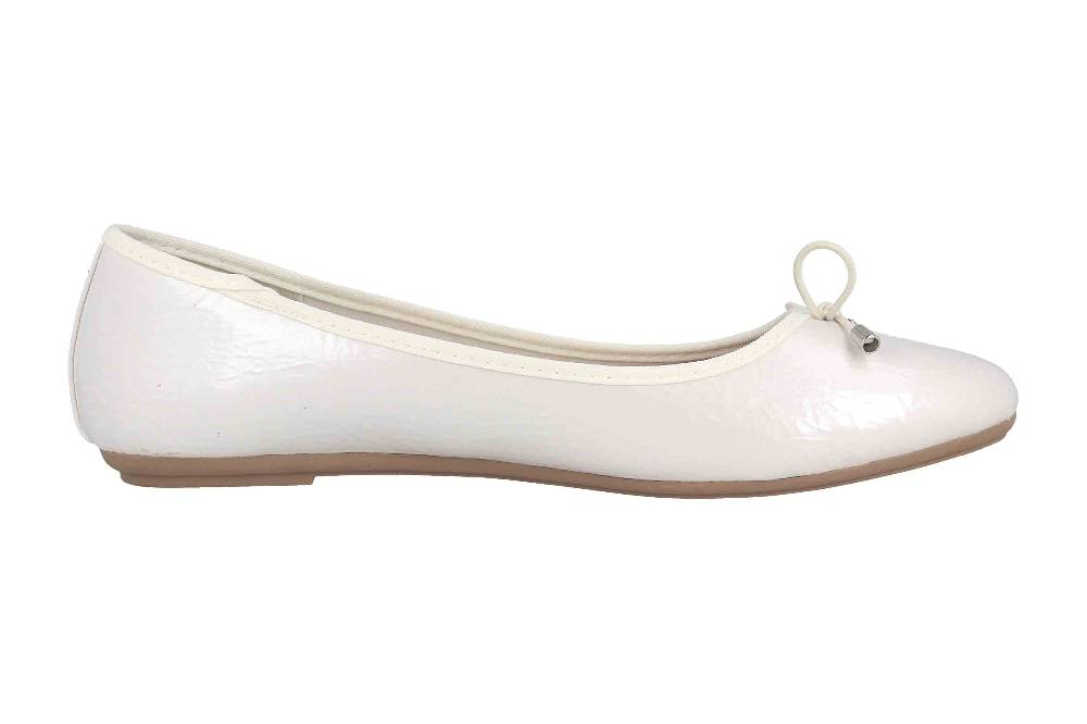 Fitters Footwear Mila Ballerinas in Übergrößen Weiß 2.514362 Off White große Damenschuhe Im Verkauf
